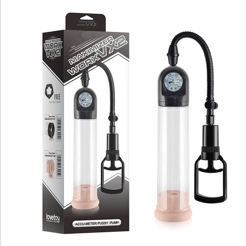 Lovetoy Penis Pump With Accu-Meter Pro